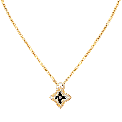 [Legend]STAR PEDANT ROSE GOLD DIAMOND NECKLACE