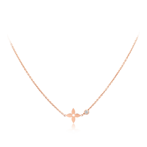 [Legend]BLOSSOM PENDANT ROSE GOLD AND DIAMOND