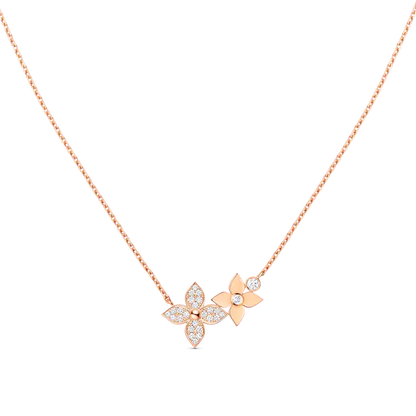 [Legend]STAR BLOSSOM NECKLACE ROSE GOLD DIAMONDS