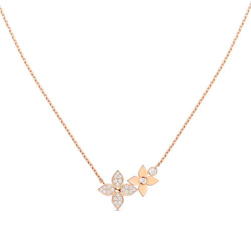 [Legend]STAR BLOSSOM NECKLACE ROSE GOLD DIAMONDS