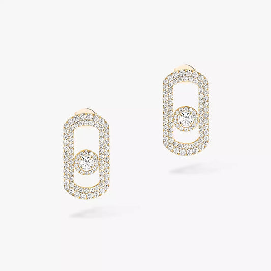 [Legend]SO MOVE PAVÉ DIAMOND EARRINGS