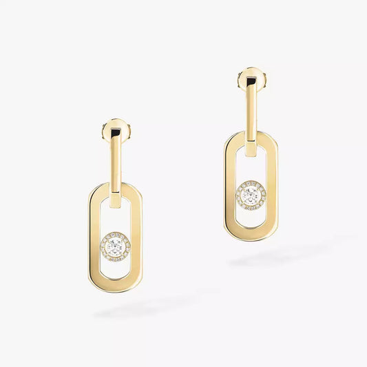[Legend]SO MOVE XL DIAMOND HOOP EARRINGS