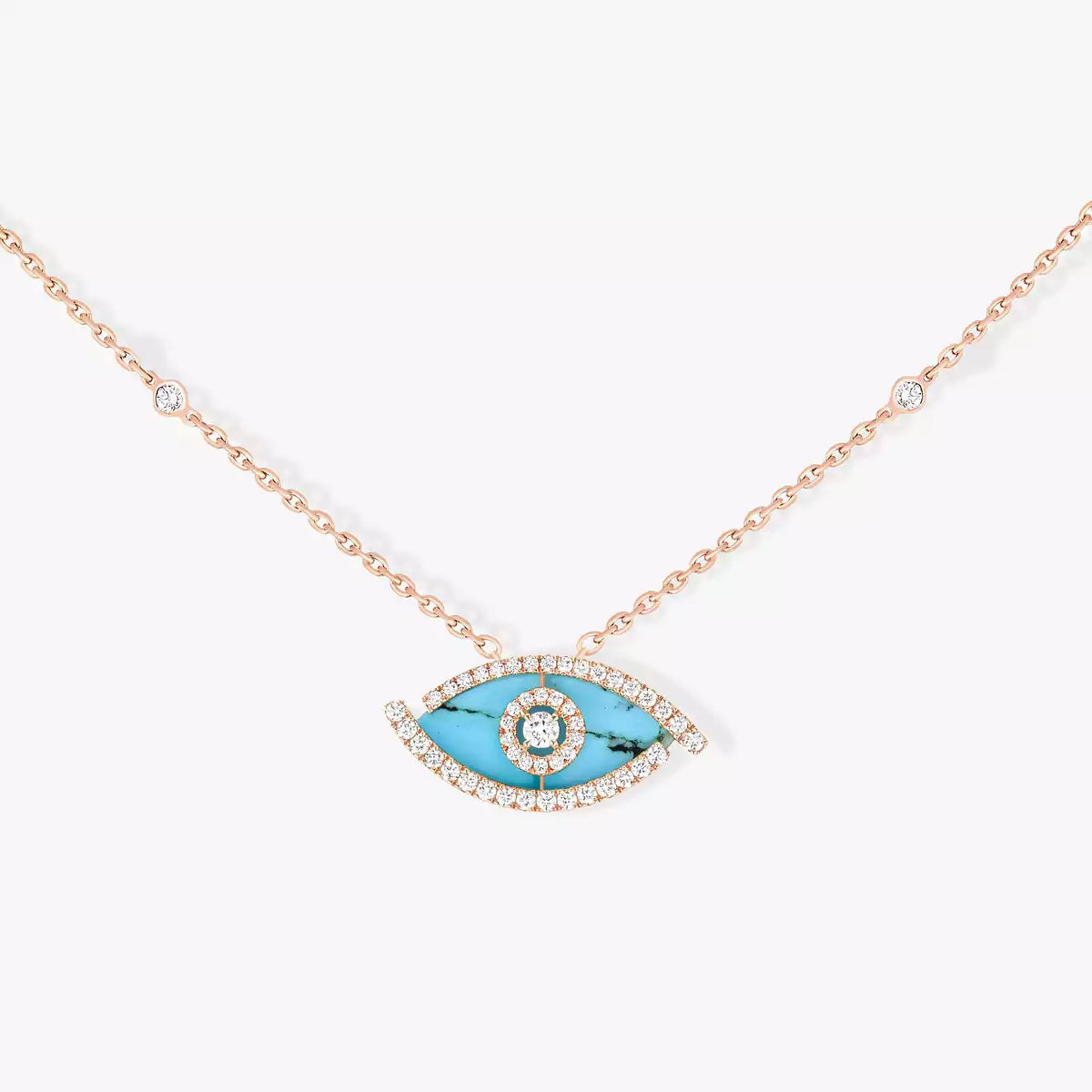 [Legend]LUCKY EYE DIAMOND NECKLACE