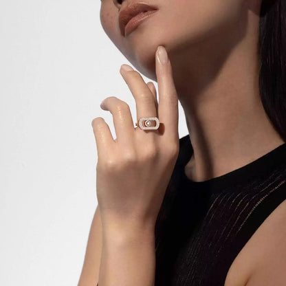 [Legend]SO MOVE FULL PAVÉ DIAMOND RING