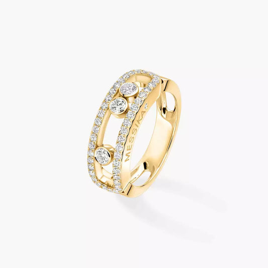 [Legend]BABY MOVE PAVÉ DIAMOND RING