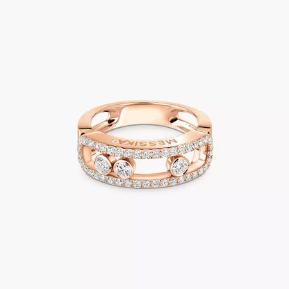 [Legend]BABY MOVE PAVÉ DIAMOND RING
