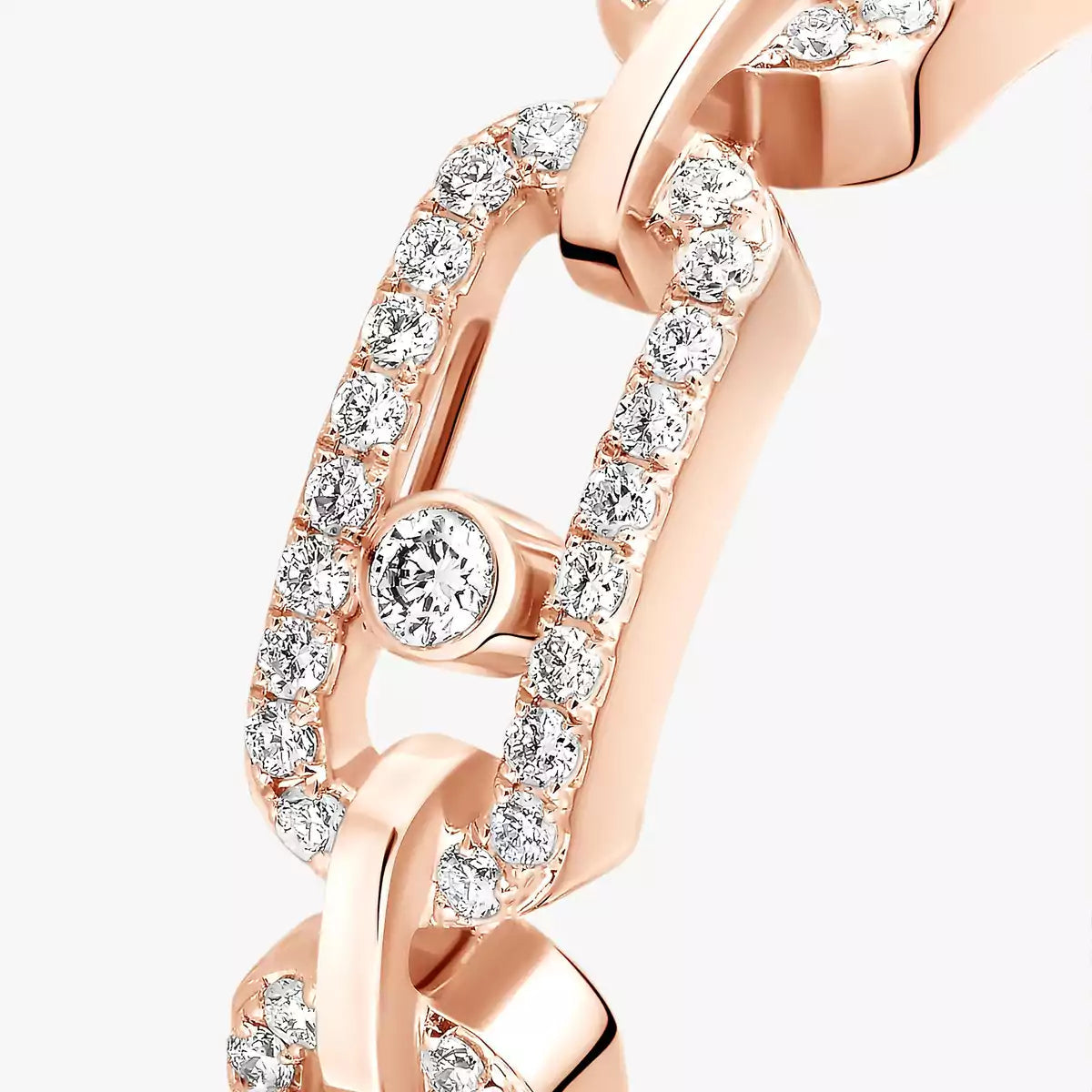 [Legend]MOVE LINK PAVÉ DIAMOND RING