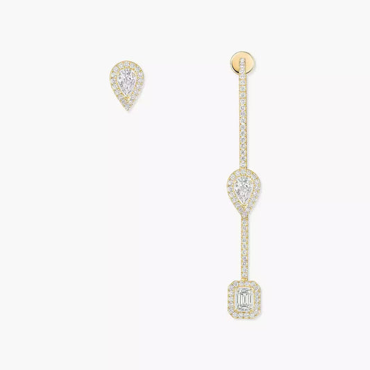 [Legend]MY TWIN DIAMOND DROP EARRINGS