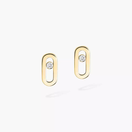 [Legend]MOVE UNO DIAMOND STUD EARRINGS