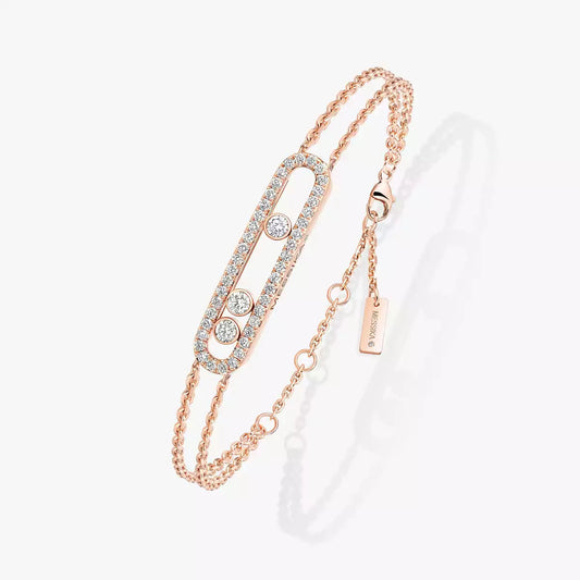 [Legend]MOVE CLASSIQUE PAVÉ DIAMOND BRACELET