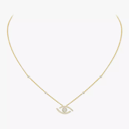 [Legend]PAVÉ DIAMOND LUCKY EYE NECKLACE