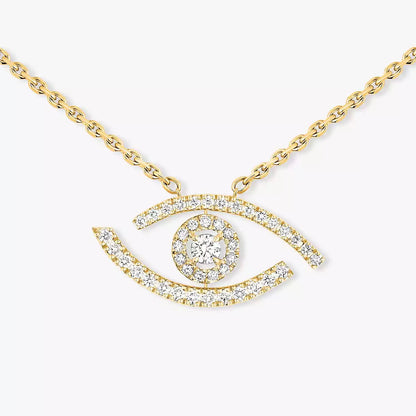 [Legend]PAVÉ DIAMOND LUCKY EYE NECKLACE