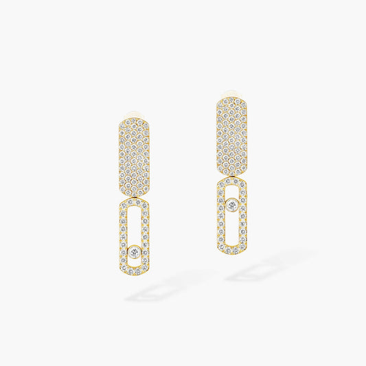[Legend]IMPERIAL MOVE SM DIAMOND EARRINGS