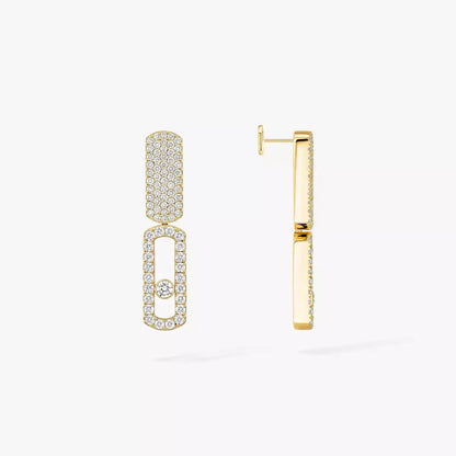 [Legend]IMPERIAL MOVE SM DIAMOND EARRINGS