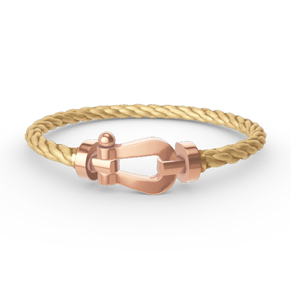 [Legend]FORCE LARGE HORSESHOE BRACELET - ROSE GOLD