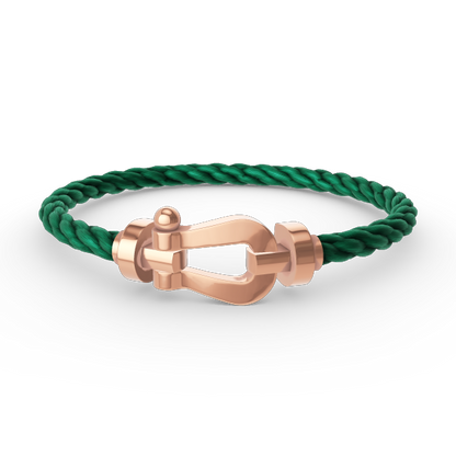 [Legend]FORCE LARGE HORSESHOE BRACELET - ROSE GOLD