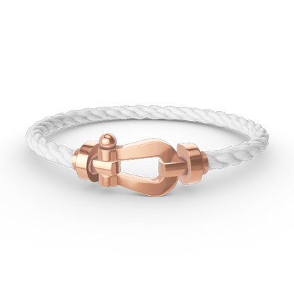 [Legend]FORCE LARGE HORSESHOE BRACELET - ROSE GOLD