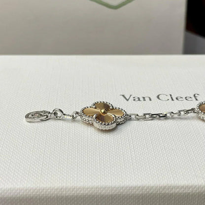 [Legend]LUCKY CLOVER 5-MOTIF BRACELET - LASER COLLECTION