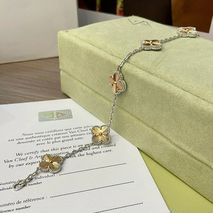 [Legend]LUCKY CLOVER 5-MOTIF BRACELET - LASER COLLECTION