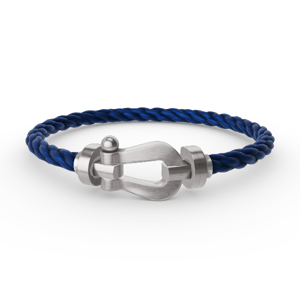 [Legend]FORCE LARGE HORSESHOE BRACELET - WHITE GOLD