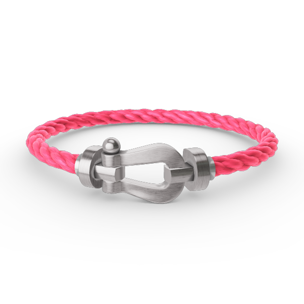 [Legend]FORCE LARGE HORSESHOE BRACELET - WHITE GOLD